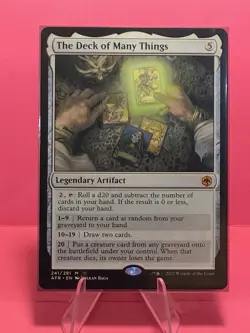 The Deck of Many Things Promo Pack: Adventures in the Forgotten Realms Regular - Image 1