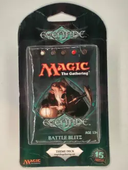 Magic The Gathering - Theme Deck - EVENTIDE - BATTLE BLITZ WR NEW/SEALED - Image 1