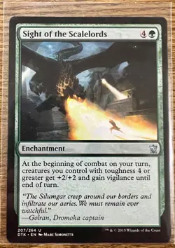 Sight of the Scalelords Dragons of Tarkir Regular - Image 1