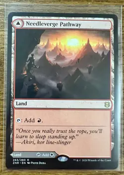 Needleverge Pathway (Borderless) Zendikar Rising Regular - Image 1