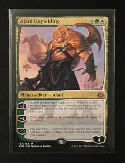 Ajani Unyielding Aether Revolt Regular - Image 1