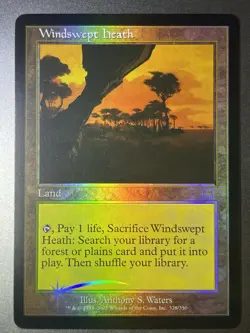 Magic: The Gathering MTG Windswept Heath Foil Onslaught - Image 1