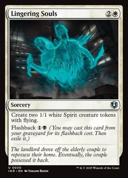 Lingering Souls Foil INR 30 Uncommon MTG - Image 1