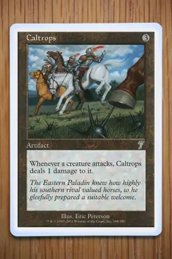 Caltrops / 7th Edition MTG 7th *Pack Fresh NM* Magic the Gathering - Image 1