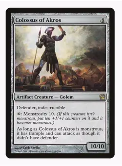 MTG: Colossus of Akros | Theros | Rare | NM | Artifact Creature - Image 1