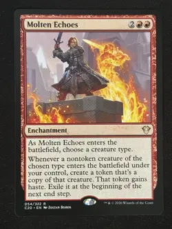 1x MTG Molten Echoes - Commander 2020 (C20) #54 - Magic the Gathering - Image 1