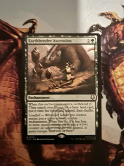 1x Earthbender Ascension MTG Avatar: The Last Airbender Rare Nonfoil NM - Image 1