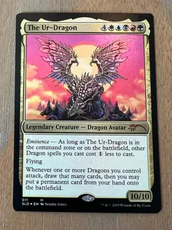 The Ur-Dragon Secret Lair Drop Series Foil. Mint. Never Played. - Image 1