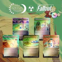 Secret Lair x Fallout: Points of Interest (Foil) - Opened - MTG - Image 1