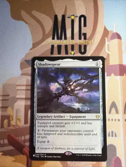 Shadowspear 🔥 NonFOIL 🔥 MTG NM Near Mint (236) The List Heads and Tails - Image 1