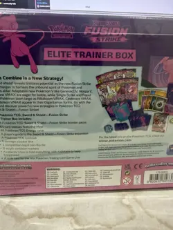Pokemon Fusion Strike Elite Trainer Box ETB Factory Sealed - See Photos - Image 4