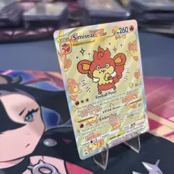 Simisear VSTAR Crown Zenith Galarian Gallery GG37 Ultra Rare Pokemon TCG - Image 2