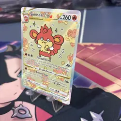 Simisear VSTAR Crown Zenith Galarian Gallery GG37 Ultra Rare Pokemon TCG - Image 3
