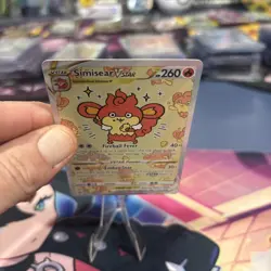 Simisear VSTAR Crown Zenith Galarian Gallery GG37 Ultra Rare Pokemon TCG - Image 4