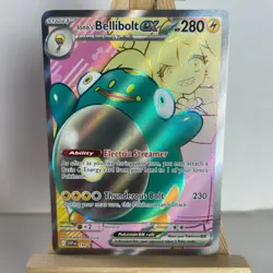 Iono's Bellibolt EX 194 Scarlet & Violet Promo Pokemon Light Play+ - Image 1