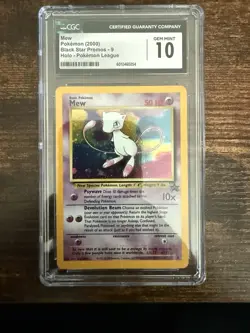 Mew Pokemon (2000)Black Star Promos - 9Holo - Pokemon League - Image 1