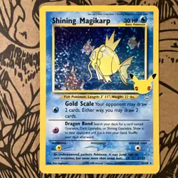 Pokemon 2021 Holo Celebrations Holo Rare Shining Magikarp 66/64 - Image 3