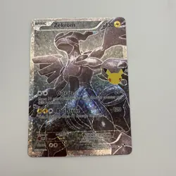 Pokemon TCG Zekrom 114/114 Full Art Celebrations 25th Anniversary Mint Condition - Image 2