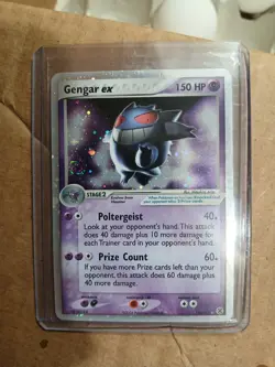 2004 Pokemon EX Fire Red & Leaf Green Gengar ex Holo Ultra Rare #108 - Image 2
