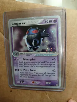 2004 Pokemon EX Fire Red & Leaf Green Gengar ex Holo Ultra Rare #108 - Image 3