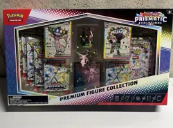 Pokemon TCG Prismatic Evolutions Premium Figure Collection English New Sealed - Image 1