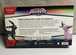 Pokemon TCG Prismatic Evolutions Premium Figure Collection English New Sealed - Image 2