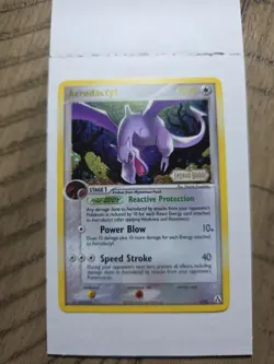 Pokemon TCG Aerodactyl MP Legend Maker 1/92 Reverse Holo Rare Stamped - Image 1