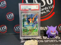 2023 POKEMON SVP EN-SV BLACK STAR PROMO #044 CHARMANDER PSA 9 - Image 1