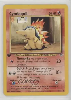 Cyndaquil 1st Ed. Pokemon Neo Genesis #57 2000 - Image 1