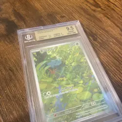 Pokemon TCG - Bulbasaur Scarlet & Violet 151 166/165 Illustration Rare BGS 9.5 - Image 4