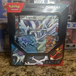 Pokemon Combined Powers Ex Premium Collection Box with 11 Booster Packs - Lugia - Image 1
