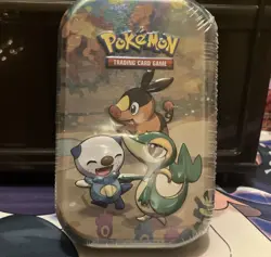Pokemon TCG Celebrations Mini Tin UNOVA STARTERS Factory Sealed New - Image 1