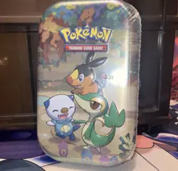 Pokemon TCG Celebrations Mini Tin UNOVA STARTERS Factory Sealed New - Image 3