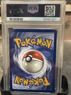 Pokemon TCG Aerodactyl Fossil 1st Edition Holo Prerelease Rare PSA 7 - Image 2
