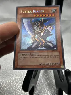 Yugioh Buster Blader BPT-008 2003 Collectors Tin Secret Rare LP - Image 5