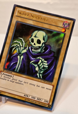 Skull Servant LCYW-EN219 Ultra Rare 1st Edition Yugioh 909 - Image 4