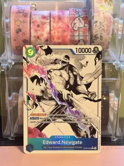 Edward Newgate C ST22-003 [PAR] Parallel Starter Deck Ace Newgate One Piece - Image 1