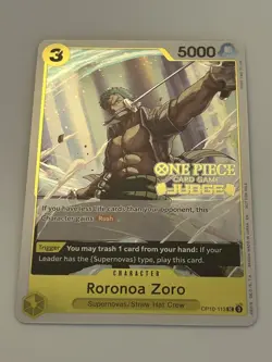 OnePiece TCG - Roronoa Zoro OP10-113 (Judge Pack Vol. 6) - Image 1