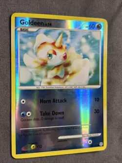 Pokemon TCG: Goldeen 84/130 (2007) Diamond & Pearl • Reverse Holo Card - Image 2