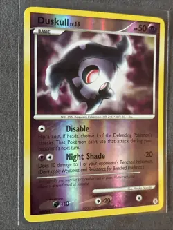 Pokemon TCG: Duskull 80/130 (2007) Diamond & Pearl • Reverse Holo Card - Image 2