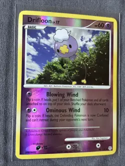 Pokemon TCG: Drifloon 46/130 (2007) Diamond & Pearl • Reverse Holo Card - Image 2