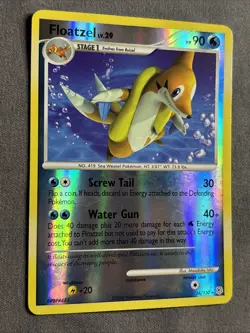 Pokemon TCG: Floatzel 26/130 (2007) Diamond & Pearl • Reverse Holo Card - Image 2