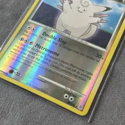 Pokemon TCG: Clefable 22/130 (2007) Diamond & Pearl • Reverse Holo Card - Image 2
