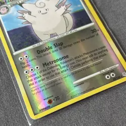Pokemon TCG: Clefable 22/130 (2007) Diamond & Pearl • Reverse Holo Card - Image 3