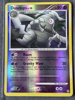 Pokemon TCG: Dusclops 47/130 (2007) Diamond & Pearl • Reverse Holo Card - Image 1