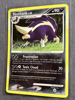 Pokemon TCG: Skuntank 15/130 (2007) Diamond & Pearl • Holo Rare Card - Image 2