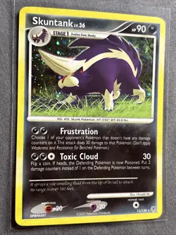 Pokemon TCG: Skuntank 15/130 (2007) Diamond & Pearl • Holo Rare Card - Image 3