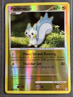Pokemon TCG: Pachirisu 35/130 (2007) Diamond & Pearl • Reverse Holo Card - Image 1