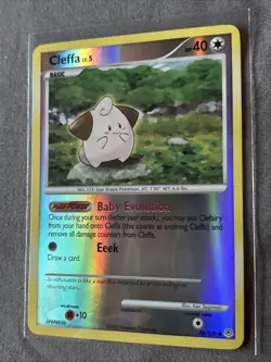 Pokemon TCG: Cleffa 78/130 (2007) Diamond & Pearl • Reverse Holo Card - Image 3