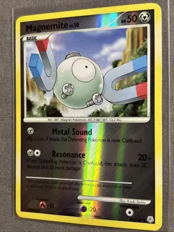 Pokemon TCG: Magnemite 87/130 (2007) Diamond & Pearl • Reverse Holo Card - Image 3